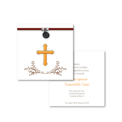 Santitos Cuadrados Cruz Ramita - comprar online