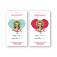 Santitos Clásicos Virgen de Guadalupe Corazón - comprar online