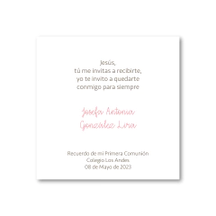 Santitos Cuadrados Corazón