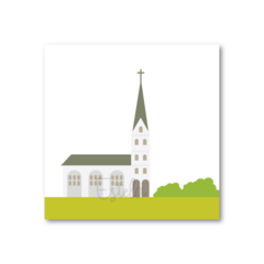 Santitos Cuadrados Comunión Iglesia - tienda online