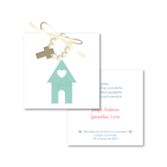 Santitos Cuadrados Comunion Iglesia Celeste - comprar online