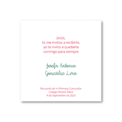 Santitos Cuadrados Virgen de Guadalupe Corazón Rojo - tienda online