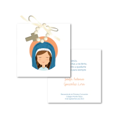 Santitos Cuadrados Virgen María en internet