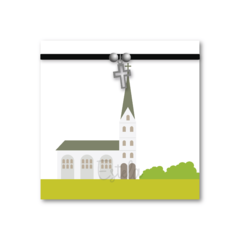 Santitos Cuadrados Comunión Iglesia - comprar online