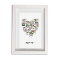 Cuadro Fotos Corazón Mamá - comprar online