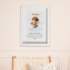 Cuadro Angelito con Estrella