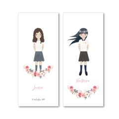 Marcadores Ilustrados Comunión Niña - Estela Kids