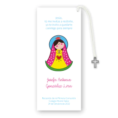 Marcadores de libro Virgen de Guadalupe Fucsia - comprar online