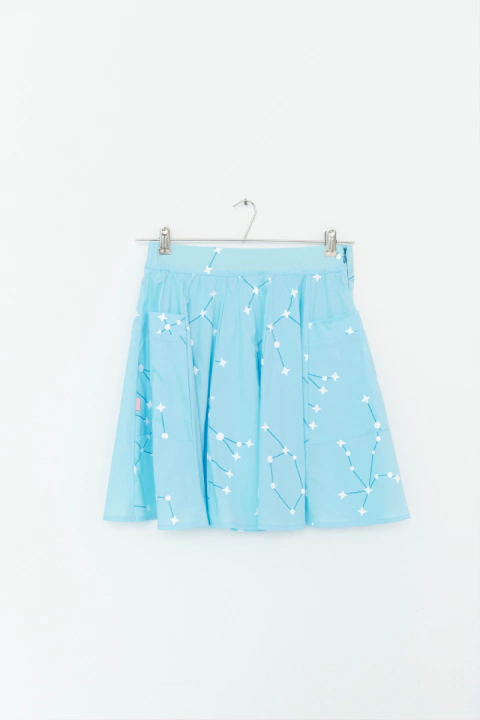 Falda corta Constelacion Celeste DISCONTINUA (últimas en S-M)