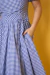 Vestido Cottage Azul y blanco