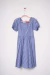 Vestido Cottage Azul y blanco - comprar online