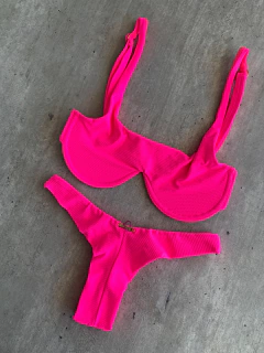 Biquíni Pink Aro Estruturado - Boho Bali