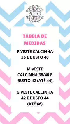 Biquíni Stripe Fixo