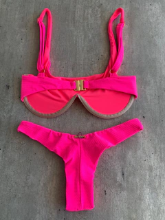 Biquíni Pink Aro Estruturado