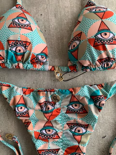 Biquíni New Eyes Lacinho - Boho Bali