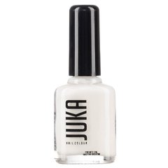 Esmalte de uñas, de la marca Juka, de color porcelana.