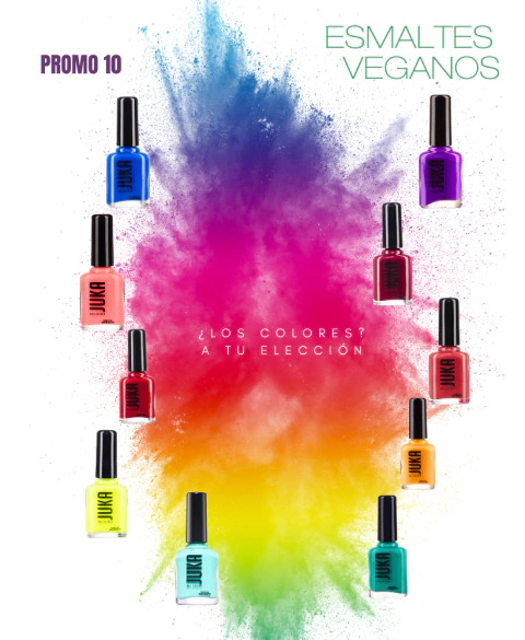 Carrusel JUKA - Esmaltes de uñas veganos y cruelty-free. Envíos a todo el país.