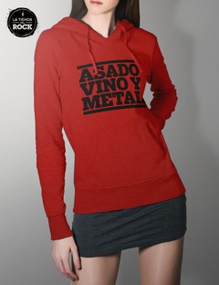 Buzo Asado, vino y metal - comprar online