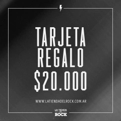 Tarjeta regalo en internet