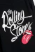 Camisa The Rolling Stones Text Tongue en internet