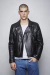 Leather Jacket Richard Black - comprar online