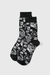 Sock Ht Tattoo Black White