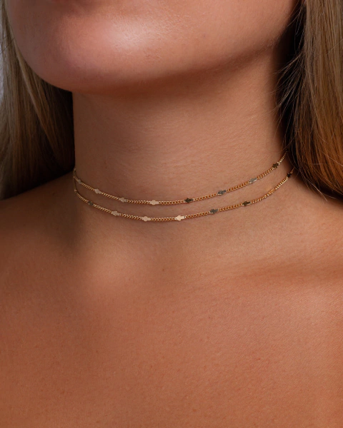 THE ROXY DOUBLE CHOKER - comprar online
