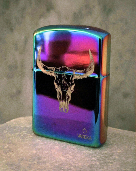 ENCENDEDOR OLD SKULL FLAME PSYCHEDELIC - comprar online