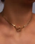 SUGAR HIGH GOLD CHOKER - VADEKA