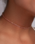 PINK KILLER QUEEN CHOKER