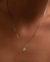 COLLAR SILVER CRYSTAL DOWNTOWN - comprar online