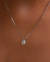 COLLAR SILVER CRYSTAL DOWNTOWN en internet