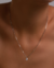 COLLAR SILVER CRYSTAL DOWNTOWN - VADEKA