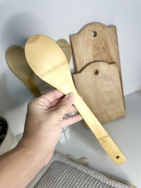 Cuchara Madera Bambú