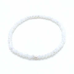 Pulsera Cristal #2 Blanco