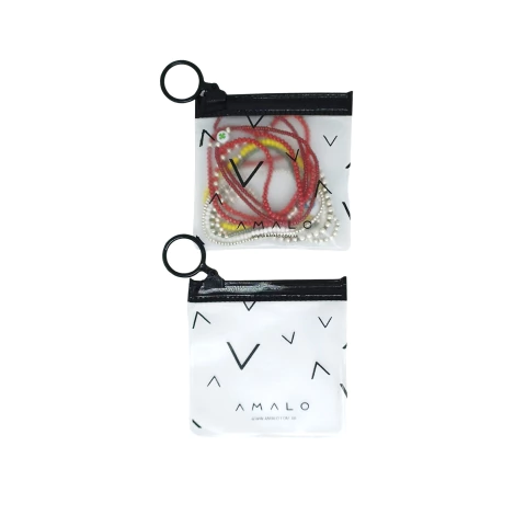 Estuche organizador de PVC con cierre tipo zipoloc #8 PACKx5 - comprar online