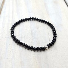 Tobillera Cristal Negro #4