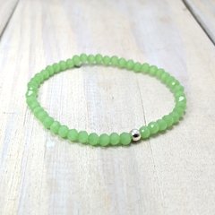Pulsera Cristal Verde #4