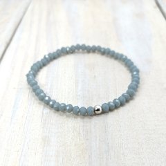 Pulsera Cristal #4 Gris