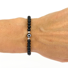 Pulsera Onix #4 C/Ojo Negro - comprar online