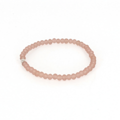 Pulsera Cristal #4 Salmón Opaco en internet
