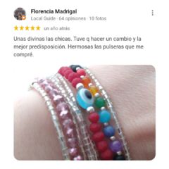 Pulsera Cristal #2 Negro - tienda online