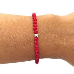 Pulsera Cristal #4 Rojo - Contra La Envidia - comprar online