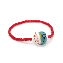 Pulsera Neko Celeste > Mostacilla Checa Roja (Ed. limitada)