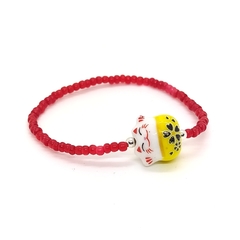 Pulsera Neko Amarilla > Mostacilla Checa Roja (Ed. limitada)