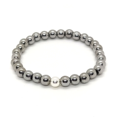 Pulsera Hematite Claro #6