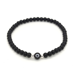 Pulsera Onix #4 C/Ojo Negro