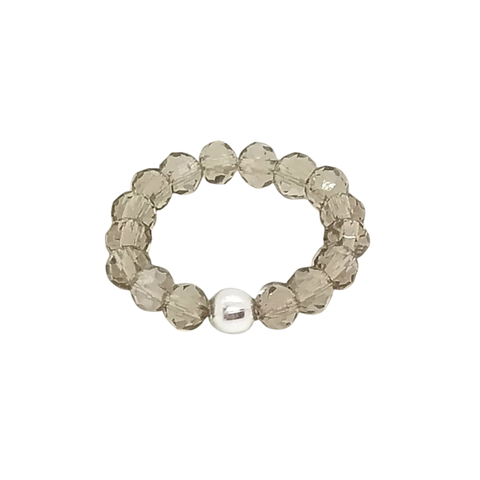Anillo De Cristal #4 Grisón | AMALO - comprar online