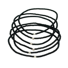 Mix Axter: 6 Pulseras elastizadas Mostacillas y plata 925 - comprar online