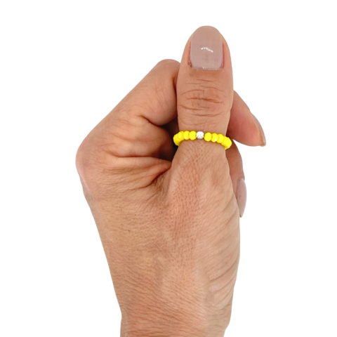 Anillo De Cristal #2 Amarillo | AMALO - comprar online